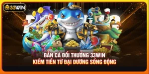 Bắn Cá Đổi Thưởng 33WIN - Kiếm Tiền Từ Đại Dương Sống Động Bắn cá đổi thưởng 33WIN mang đến trải nghiệm giải trí tuyệt vời. Người chơi không chỉ thư giãn mà còn có cơ hội nhận phần thưởng giá trị. Sân chơi độc đáo này phù hợp cho mọi đối tượng từ người mới đến kỳ cựu. Hãy cùng 33WIN khám phá những điểm nổi bật của trò chơi này ngay sau đây. Những thông tin sơ lược về Bắn cá đổi thưởng 33WIN Sảnh Bắn cá 33WIN được ra mắt vào năm 2016 và nhanh chóng thu hút sự quan tâm của cộng đồng nhờ vào đồ họa bắt mắt, lối chơi thú vị và những phần thưởng hấp dẫn. Trải qua nhiều năm phát triển, Bắn cá đổi thưởng 33WIN không ngừng cải tiến và cập nhật, mang đến cho người chơi những trải nghiệm tuyệt vời nhất. Hệ thống game luôn được tối ưu hóa và cập nhật liên tục để đáp ứng nhu cầu ngày càng cao của người chơi. Hiện nay, Bắn cá 33WIN thu hút hơn 100,000 lượt truy cập mỗi tuần và con số này vẫn đang tăng trưởng mạnh mẽ, chứng tỏ sức hấp dẫn không hề giảm sút của trò chơi này.