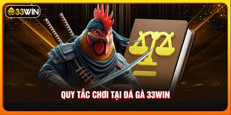 Quy tắc chơi tại đá gà 33WIN